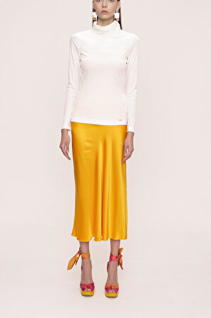 Beyaz Balıkçı yaka bluz 19842 | XS