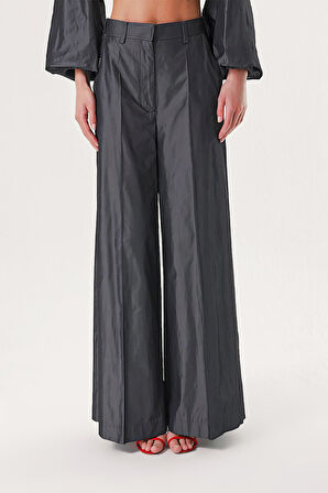 Antrasit Beli lastikli bol kesim pantolon 41629 | M