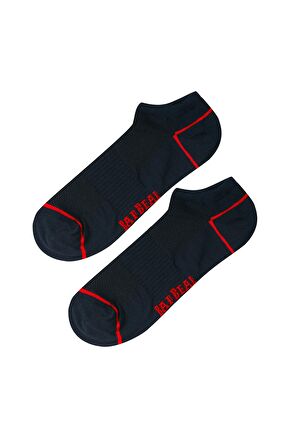 Cross Ankle Lacivert Unisex Kısa Çorap