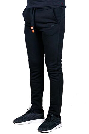 Bad Bear Regular Fit Siyah Erkek Eşofman Altı 18.02.14.006 SOLID PANT