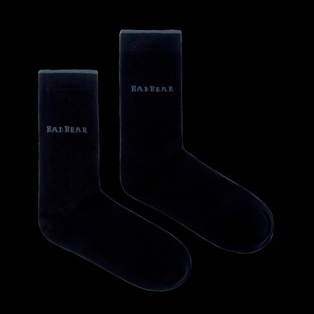 Solid Tall II Siyah Unisex Çorap
