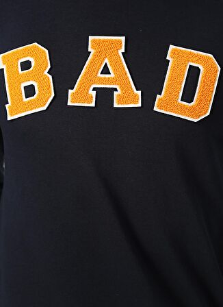 BAD BEAR ERKEK O YAKA SWEATSHIRT 19.02.12.003 BAD CONVEX  LACİVERT-M