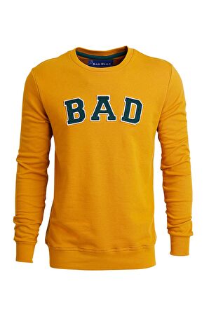 BAD BEAR ERKEK O YAKA SWEATSHIRT 19.02.12.003 BAD CONVEX  HARDAL-XXL