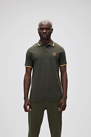 Groove Haki Yeşil Polo Yaka Erkek T-Shirt