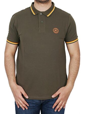 Groove Haki Yeşil Polo Yaka Erkek T-Shirt