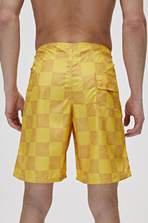 Bad Bear Backroll Erkek Hardal Deniz Şort