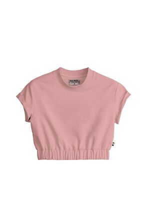 Bad Bear Kadın Pudra Pembe Emma Crop