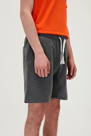 Holmer SweatShorts Koyu Gri Erkek Şort