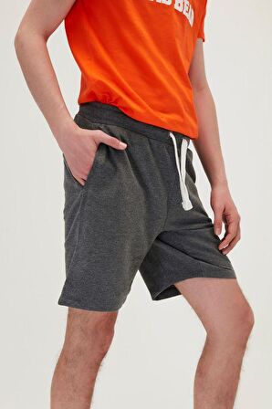 Holmer SweatShorts Koyu Gri Erkek Şort