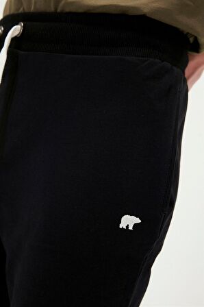 Holmer SweatShorts Siyah King Size Erkek Şort KS