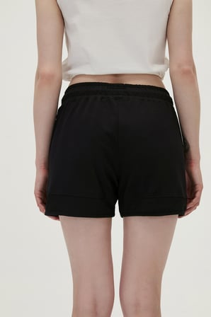 Bad Bear Kadın Siyah Şort Sıerra Sweatshort