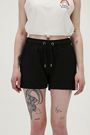 Bad Bear Kadın Siyah Şort Sıerra Sweatshort