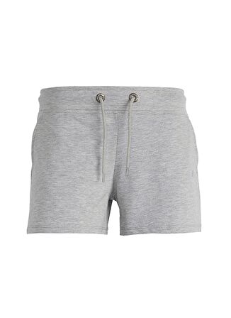 Sierra SweatShorts Gri Melanj Kadın Şort
