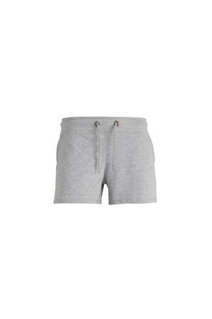 Sierra SweatShorts Gri Melanj Kadın Şort