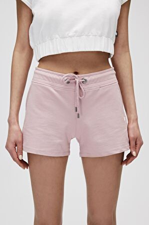 Sierra SweatShorts Pudra Pembe Kadın Şort