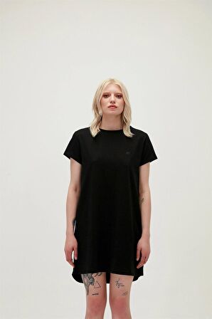 Candice Dress Siyah Kadın Elbise T-Shirt