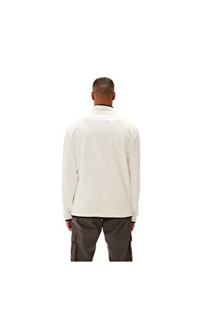 Bad Bear Erkek Backup Half-Zıp Off-Whıte