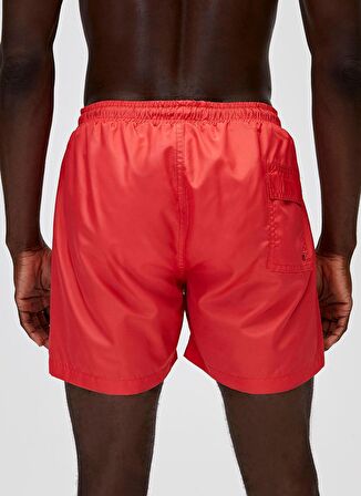 Jacksonville KS Deniz Şortu Crimson Red Kırmızı King Size Erkek Şort Mayo