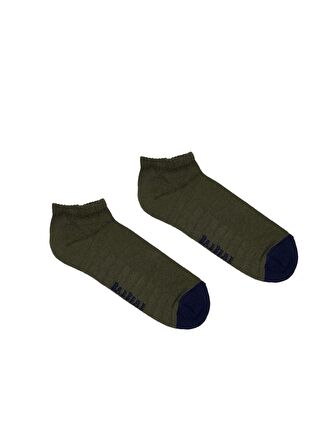 Basic Ankle Haki Yeşil Unisex Kısa Çorap