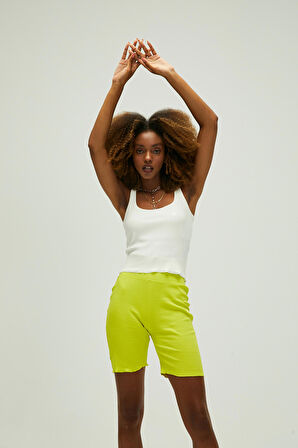 Prana Tank-Top Off-White Beyaz Kadın Atlet