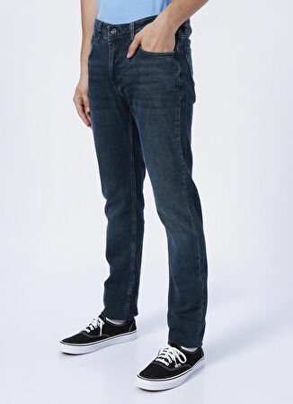 Franco Jeans Indigo Mavi Erkek Denim Pantolon