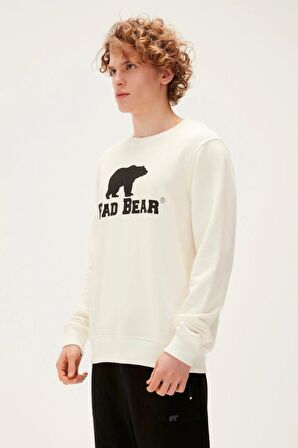 Bad Bear 22.02.12.007-C108 Logo Crewneck Erkek Sweatshirt