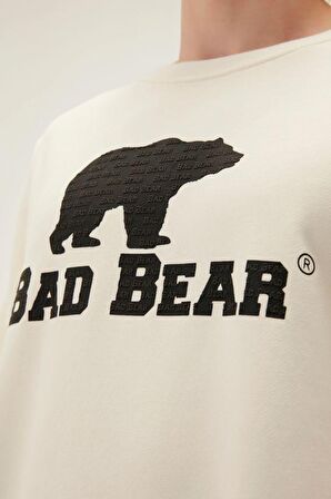 Bad Bear 22.02.12.007-C108 Logo Crewneck Erkek Sweatshirt