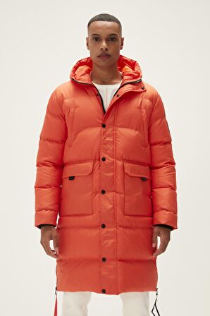 GOOSE TAIL PUFFER ORANGE