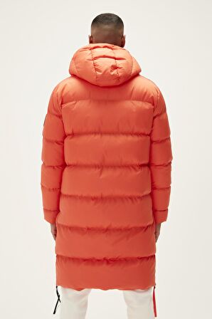 GOOSE TAIL PUFFER ORANGE