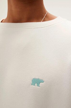 GEOFOX CREWNECK OFF-WHITE