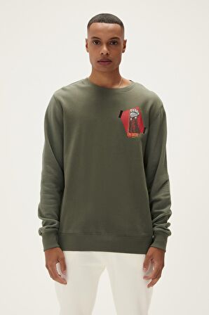 BAD BEAR -HERE CREWNECK THYME