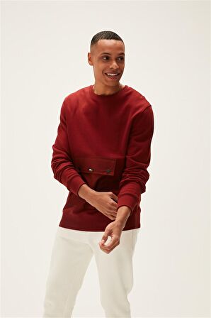 Bad Bear Kangaroo Erkek Kahverengi Sweatshirt