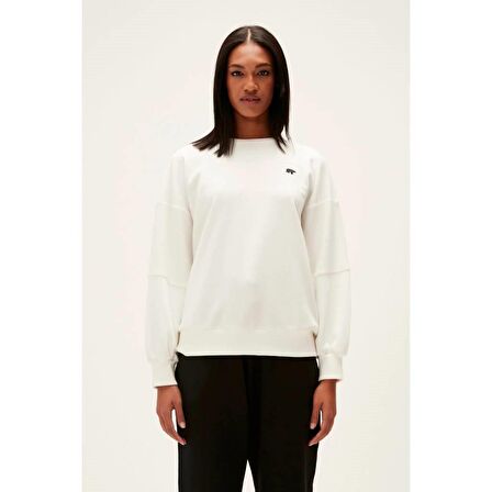Phoebe Crewneck Off-White Beyaz Kadın Sweatshirt