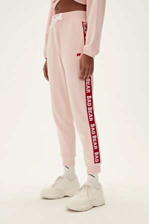 Bad Bear Trainer Kadın Pembe Sweat Pantolon