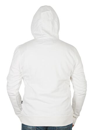 Bad Neck Hoodie Off-White Beyaz Kapüşonlu Erkek Sweatshirt