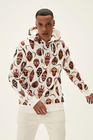 TOTEM HOODIE OFF-WHITE