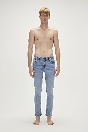 Franco Jeans Buz Mavi Erkek Denim Pantolon