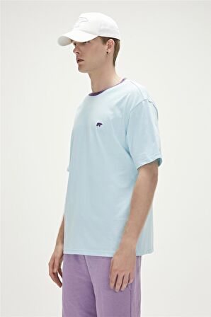 ADIOS T-SHIRT SKY BLUE