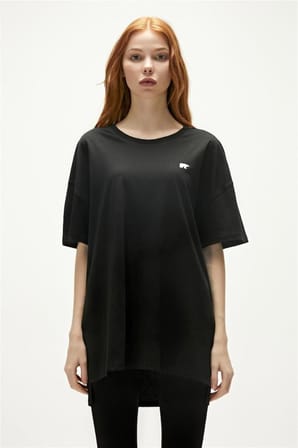 BadBear Kadın Alıana t-shirt Siyah