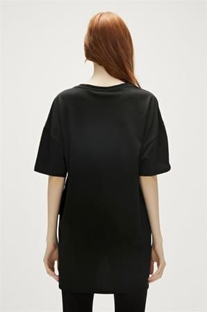 BadBear Kadın Alıana t-shirt Siyah