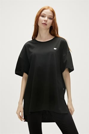 BadBear Kadın Alıana t-shirt Siyah