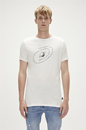 Bad Bear Baskılı Beyaz Erkek T-Shirt 23.01.07.019_ALIVE t-shirt