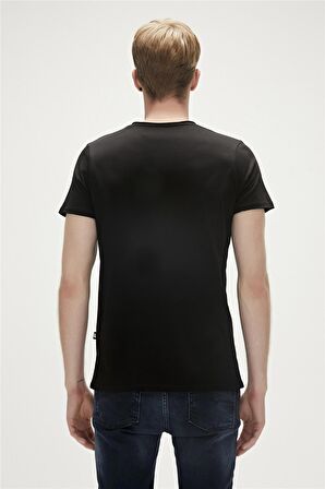 Bad Bear Baskılı Siyah Erkek T-Shirt 23.01.07.012_COCKEREL t-shirt