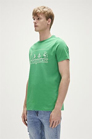 FEEL YOU t-shirt YEŞİL