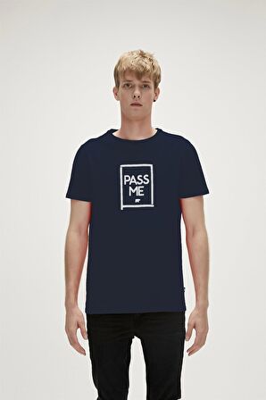 PASS ME T-SHIRT LACİVERT