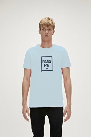 PASS ME T-SHIRT SKY BLUE