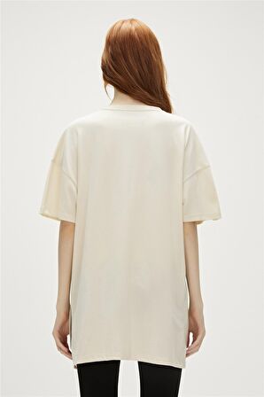 RE-FINGER t-shirt ŞEKER BEYAZI