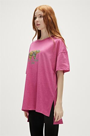 RE-FINGER T-SHIRT FUŞYA