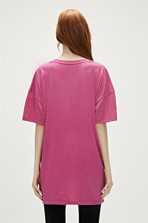 RE-FINGER T-SHIRT FUŞYA