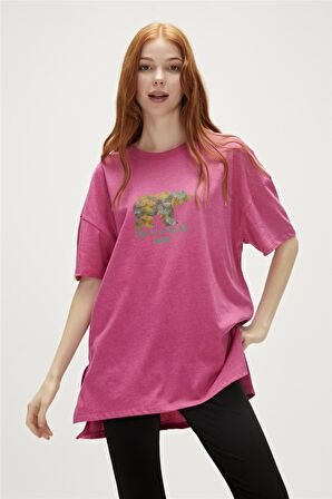 RE-FINGER T-SHIRT FUŞYA